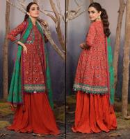 Digital Printed Lawn Dress With Digital Lawn Dupatta (Unstitched) (DRL-1724)	 Price in Pakistan