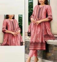 Latest Embroidered Lawn Dress 2024 With Printed Lawn Dupatta (Unstitched) (DRL-1739)	 Price in Pakistan