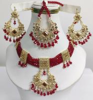 Beautiful Necklace Sets Earring and Mattha Patti  (ZV-1714) Price in Pakistan