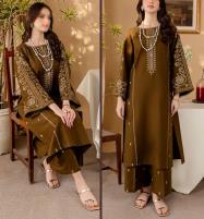 Lawn Heavy Embroidered Dress Embroidery Trouser (2 PCs Suite) (Unstitched) (DRL-1510)	 Price in Pakistan