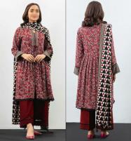 Digital Printed Lawn Dress With Digital Lawn Dupatta (Unstitched) (DRL-1719) Price in Pakistan