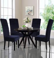 Pack of 4 - Dining Chair Stretchable Covers - Navy Blue Price in Pakistan