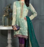 Masoori Embroidered Suit with Chiffon Dupatta Unstitched (CHI-169) Price in Pakistan