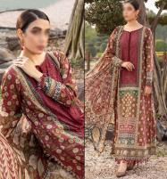 Digital Printed Lawn Embroidered Dress With Printed Chiffon Dupatta (Unstitched) (DRL-1671) Price in Pakistan
