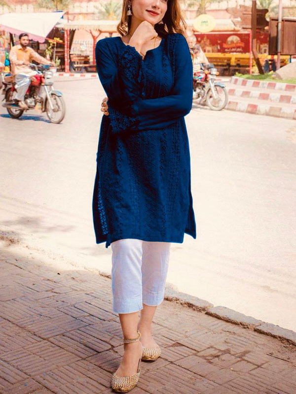 Lawn Chicken Karri Heavy Embroidered Dress 2 Pec Suit (Unstitched) (DRL-2269)	
