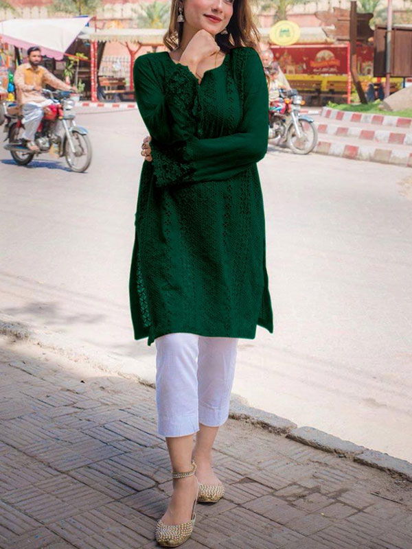 Lawn Chicken Karri Heavy Embroidered Dress 2 Pec Suit (Unstitched) (DRL-2271)	