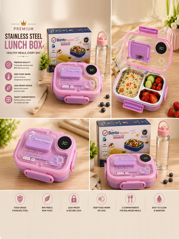 Bento Lunch Box for Kids