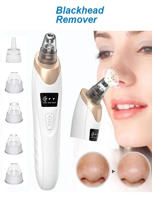 Blackhead Remover Rechargeable & Derma Suction Facial Cleansing Device