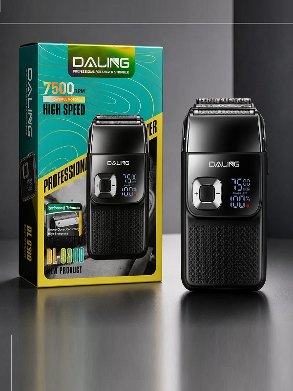 Daling DL-9300 2 in 1 7500RPM Speed Cordless Electric Shaver 