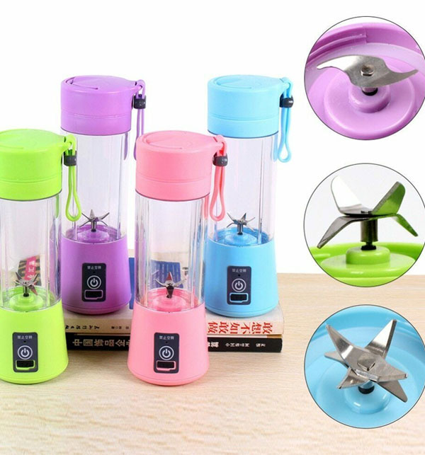 Easy Portable Rechargeable Juicer with Bottle