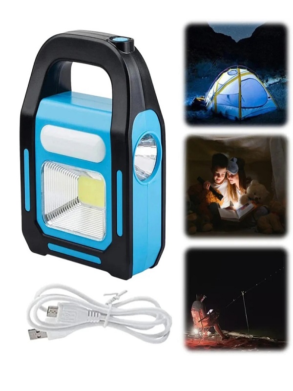 Hurry Bolt Solar Work Light Rechargeable Emergency Light