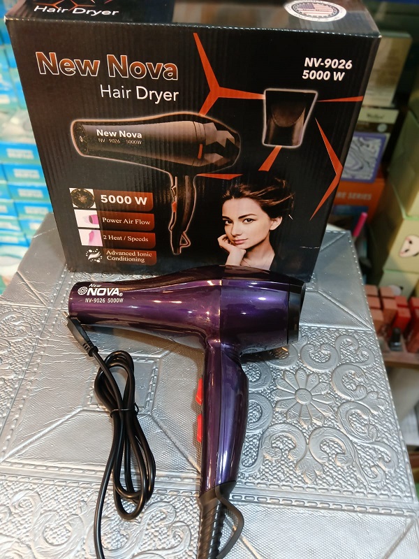 New Nova 5000W Hair Dryer NV-9026