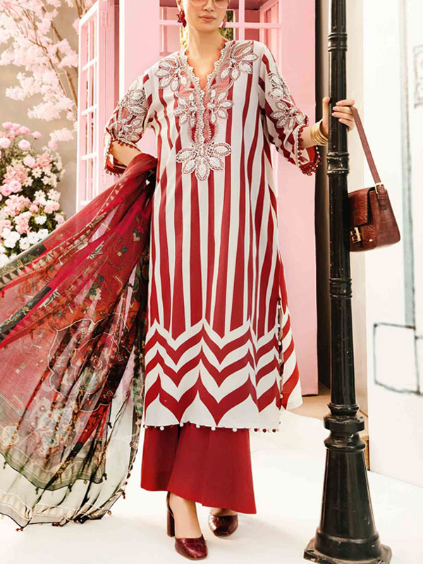Original Digital Printed Lawn Dress With Printed Lawn Dupatta & Lawn Trouser (Unstitched) (DRL-2276)	