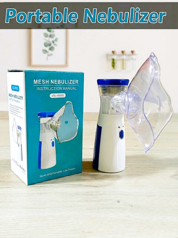 Portable Mesh Nebulizer Machine JSL-W302 For Kids & Adults