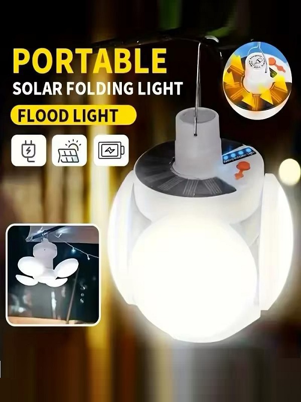 Solar 2 in 1 Charging Foldable Hanging Bulbs Light Price in Pakistan