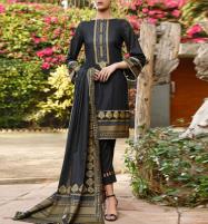 Lawn Embroidery Dress With Printed Chiffon Dupatta 3Pec Suite (Unstitched) (DRL-1647) Price in Pakistan
