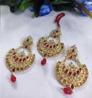 Beautiful Zircon Earing With Matha Patti (PS-545) Price in Pakistan