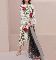 Digital Printed Lawn Dress Trouser + Shirt 2 PCs (UnStitched) (DRL-1489)	 Price in Pakistan