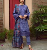 2 PCs Unstitched Linen Dress (LN-378) Price in Pakistan