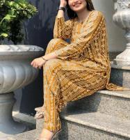 Stitched Chunri Print Cotton Lawn Dress (2-Piece Dress)  DRL-1206 Price in Pakistan