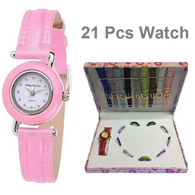 23 Pec Interchangeable Watch Gift Set In Box For Girls Price in Pakistan