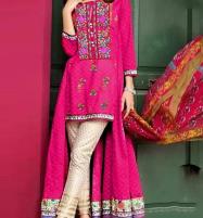 AZADI SALE Lawn Full Heavy Embroidered Dress With Chiffon Dupatta (Unstitched) (DRL-1275) Price in Pakistan