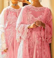 3D & Handwork Heavy Embroidered Organza Wedding Dress 2022 (Unstitched) (CHI-783) Price in Pakistan