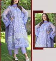 Lawn Heavy Embroidered Dress Chiffon Embroidery Dupatta 3 Pec Suite  (Unstitched) (DRL-1070)	 Price in Pakistan