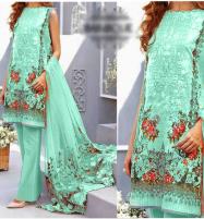 Adorable Embroidered Lawn Dress with Chiffon Dupatta (UnStitched) (DRL-1190) Price in Pakistan
