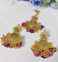 Fashion Earrings & Matha Patti (PS-503) Price in Pakistan