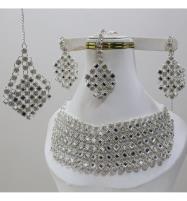 Beautiful Bridal Wedding Necklace Jewellery Set with Jhumar (PS-441) Price in Pakistan