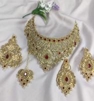 Beautiful Wedding Necklace Jewellery Set (PS-435) Price in Pakistan