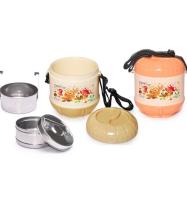 Carry Lunch Box - 2 Steel Bowl (LB-12) Price in Pakistan