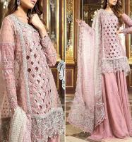 Cutwork Heavy Embroidered Organza Dress 2022 with Net Dupatta (CHI-424) Price in Pakistan