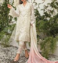 Cutwork Heavy Embroidered Organza Dress with Net Dupatta Unstitched (CHI-688) Price in Pakistan