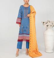 Digital Printed Lawn Dress With Digital Lawn Dupatta (Unstitched) (DRL-1801)	 Price in Pakistan