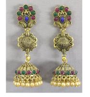 Style Multicolor Jhumki Earrings  (JL-54) Price in Pakistan