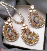 Egyptian Necklace set with Earing  (PS-488) Price in Pakistan