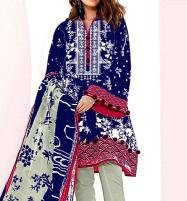 Elegant Embroidered Lawn Dress with Chiffon Dupatta (Unstitched) (DRL-1262) Price in Pakistan