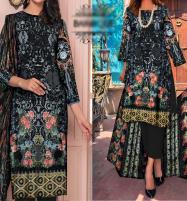 Elegant Embroidered Lawn Suit with Chiffon Dupatta (UnStitched) (DRL-1125) Price in Pakistan