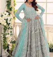 NET Heavy Embroidered Handwork Maxi With Embroidered Dupatta (CHI-499) Price in Pakistan