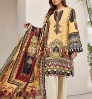 Linen Embroidered Dress 2022 with Wool Shawl Dupatta (LN-351) Price in Pakistan
