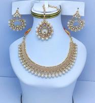 Gold Pearl Jewelry Set (ZV:7930) Price in Pakistan