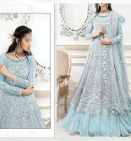 Handwork Heavy Embroidered Bridal Net Maxi Dress 2022 (CHI-591) Price in Pakistan
