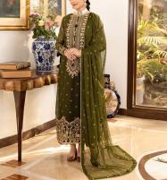 Chiffon Heavy Embroidered Dress With Chiffon 4 Sided Lace Border Dupatta (UnStitched) (CHI-898) Price in Pakistan