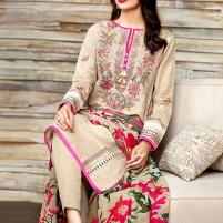 Khaddar Front Full Heavy Embroidery With Wool Shawl Dupatta  (KD-92) (UnStitched) Price in Pakistan