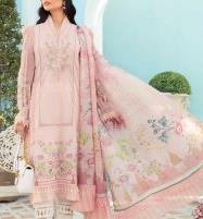 Heavy Embroidered Lawn Dress With Chiffon Dupatta (UnStitched) (DRL-1199) Price in Pakistan