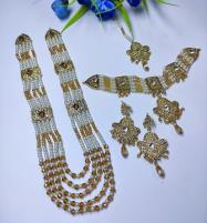 Pearl MALA With Choker Set Earrings and Tikka (PS-496) Price in Pakistan