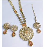 Egyptian Necklace Set With Earing And Matha Patti (PS-536)	 Price in Pakistan