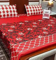 Double Bed Sheet Salonika Mix Cotton With 2 Pillow Cover (BCP-120)	 Price in Pakistan